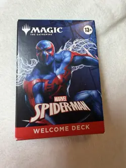NYCC 2025 Magic The Gathering Blue Welcome Deck Spider-Man 2099 Welcome Deck - Image 1