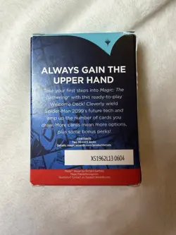 NYCC 2025 Magic The Gathering Blue Welcome Deck Spider-Man 2099 Welcome Deck - Image 3