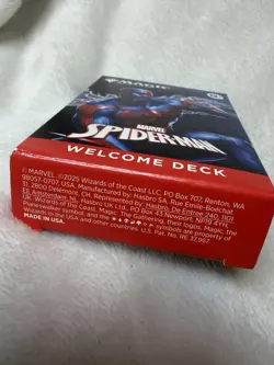 NYCC 2025 Magic The Gathering Blue Welcome Deck Spider-Man 2099 Welcome Deck - Image 5