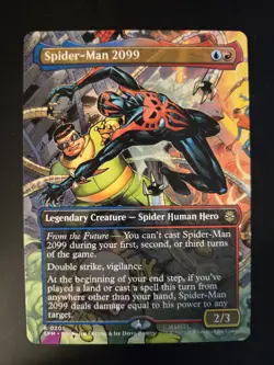 Spider-Man 2099 BORDERLESS Marvel's Spider-Man MTG FREE SHIPPING - Image 1