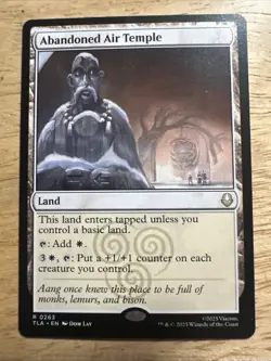 Abandoned Air Temple Land - MTG Avatar: TLA - Image 1