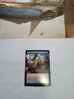 MTG - Crippling Fear (Extended Art) Kaldheim Foil Rare #350 - Image 2