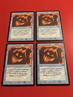 4X MTG Silhouette NM Unplayed English Legends Magic the Gathering - Image 1