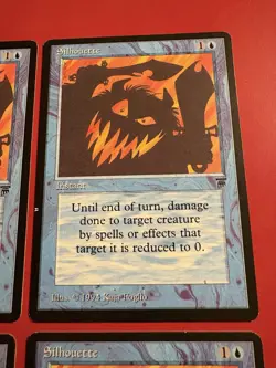 4X MTG Silhouette NM Unplayed English Legends Magic the Gathering - Image 3