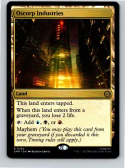 Magic the Gathering Oscorp Industries Marvel's Spider-Man MTG Free Shipping! - Image 1