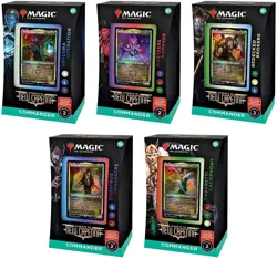 Magic: The Gathering Streets of New Capenna - Commander Deck Display - Set of 5 - Image 1