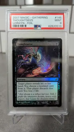 Thoughtseize - Lorwyn Foil - PSA Graded 9.0 - MTG Magic The Gathering - Image 1