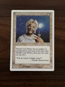 UNPLAYED ~ Enlightened Tutor ~ VI ~ Sixth Edition 19/350 Uncommon MtG Magic NM - Image 1