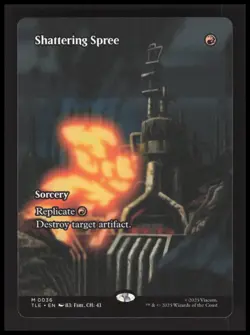 Shattering Spree (Borderless) M Avatar: The Last Airbender: Foil NM - Image 1