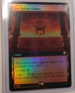 Fire Nation Palace (Extended Art) Avatar: The Last Airbender Foil MTG NM - Image 1
