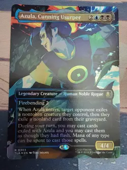 Azula, Cunning Usurper - #303 Borderless Foil - Avatar - MTG TLA NM - Image 1