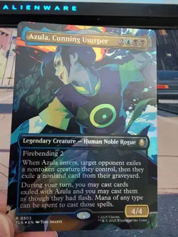 Azula, Cunning Usurper - #303 Borderless Foil - Avatar - MTG TLA NM - Image 3