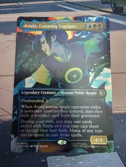Azula, Cunning Usurper - #303 Borderless Foil - Avatar - MTG TLA NM - Image 4
