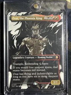 Ozai, the Phoenix King -Avatar - Borderless -Regular - Mtg -Near Mint-w/MagCase! - Image 1