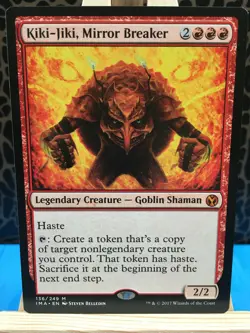 MTG - Kiki-Jiki, Mirror Breaker. Iconic Masters. Red Mythic - Legendary Creature - Image 1