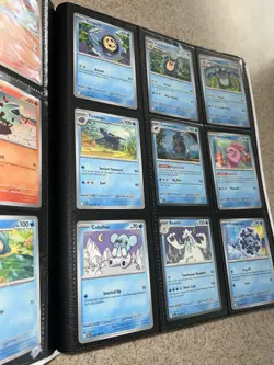 Pokemon Black Bolt Complete Base Set 001-086 In Collectible Binder - Image 4
