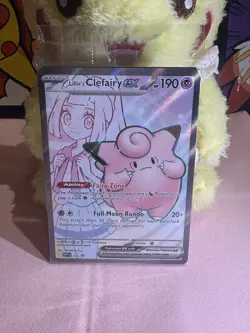 POKEMON TCG - Lillie's Clefairy EX - SVP195 Black Star Promo - SEALED - Image 1