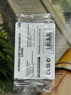 Pokemon TCG Team Rocket's Zapdos Destined Rivals Gamestop Promo SEALED - Image 2