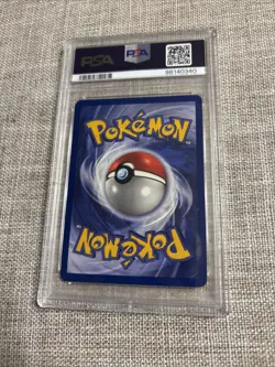 2000 POKEMON PROMO BLACK STAR POKEMON LEAGUE #8 MEW PSA 8 - Image 2