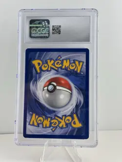 Team Rocket's Meowth 18/53 Wotc Black Star Promo Pokemon CGG 10 **GEM MINT** - Image 3