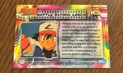 Battle Before Lunch Pokemon Topps Mewtwo Strikes Back 10 - Image 2