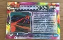 1999 Pokemon Topps Mewtwo Strikes Back Donfan 11 - Image 2