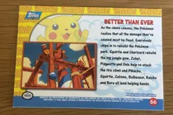 Topps Pikachus Vacation Pokemon - Regular #56 Better Than Ever - Image 2