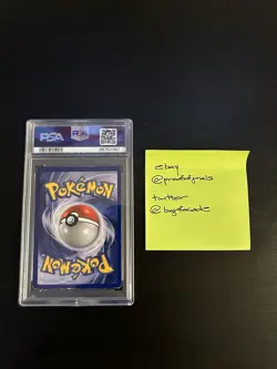 Pokemon TCG Clefairy 005/102 Base Set (Shadowless) Holo 1st Edition PSA 4 VG-EX - Image 2