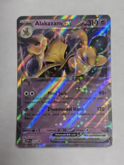 Pokemon Alakazam ex 50/ SVP Black Star Promos Holo English RR LP - Image 1
