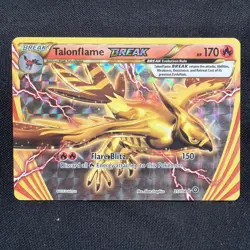 Talonflame Break 21/114 Rare BREAK XY- Steam Siege LP Pokemon TCG - Image 1