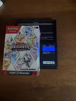 🔥161.4 Heavy GOD Potential Pokemon Prismatic Evolutions Booster Bundle 🔥 - Image 1