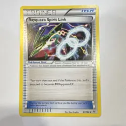 Pokemon TCG Rayquaza Spirit Link Roaring Skies 87/108 Regular Uncommon - Image 1