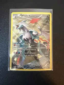 Pokemon White Kyurem XY81 Black Star Promo Holo Full Art - Image 1