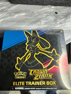 Pokemon TCG: Crown Zenith Elite Trainer Box - 10 Packs 820650851476 - Image 1