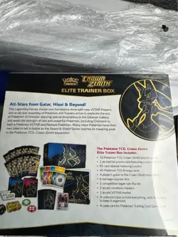Pokemon TCG: Crown Zenith Elite Trainer Box - 10 Packs 820650851476 - Image 2