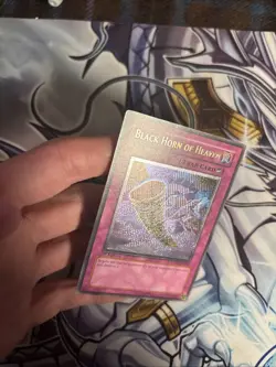 (HE) Yugioh! Black Horn of Heaven - CDIP-EN060 - Ultimate Rare 1st LP (1) - Image 5