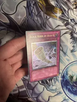 (HE) Yugioh! Black Horn of Heaven - CDIP-EN060 - Ultimate Rare 1st LP (3) - Image 4