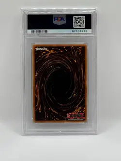 2003 Yu-Gi-Oh! Collector's Tin Dark Magician BPT-007 Secret Rare PSA 9 MINT - Image 2