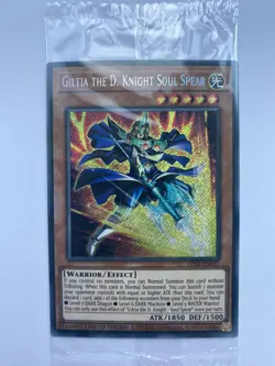 Giltia the D. Knight Soul Spear lds3-en137 Ltd Ed *SEALED* (NEW) Secret Yu-Gi-Oh - Image 1