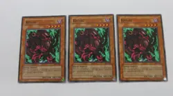 3x KRYUEL PLAYSET MONSTER UNLIMITED EDITION PGD-006 COMMON YUGIOH NM - Image 1