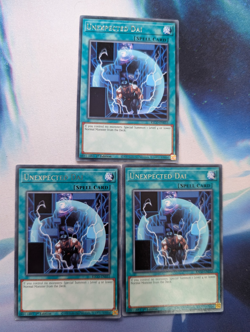 YuGiOh! Unexpected Dai KICO-EN055 x 3 PLAYSET 1st Ed - Image 1
