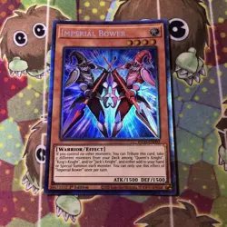 Lightly Played Imperial Bower - KICO-EN003 - Collector's Rare - 1st Edition - Yu - Image 1