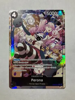 One Piece Perona OP06-093 Alternate Art Wings of the Captain NEAR MINT English - Image 1