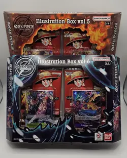 One Piece Illustration Box Vol 5 & 6 - Sealed NEW Lot Of 2. - Image 1