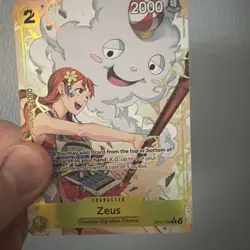 One Piece TCG Zeus Alt Art R OP11-106 A Fist of Divine Speed - Image 3