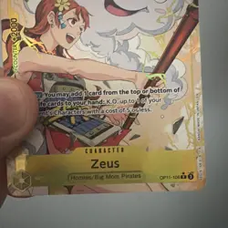 One Piece TCG Zeus Alt Art R OP11-106 A Fist of Divine Speed - Image 5