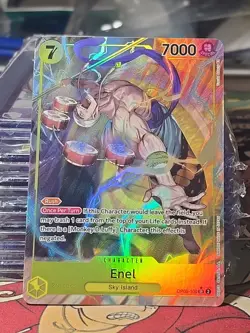 Enel Alternate Art OP05-100 Awakening of the New Era One Piece Card Game Tcg - Image 1