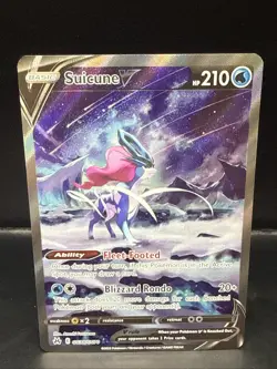Pokemon TCG Suicune V GG38/GG70 2023 Crown Zenith Ultra Rare Card - - Image 1