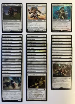 MTG Magic The Gathering Balan Wandering Knight 🐈 Budget 100 Card Commander Deck - Image 3