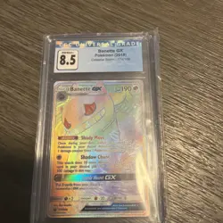 Banette GX Full Art 174/168 Rainbow Rare Celestial Storm Pokemon Custom Card - Image 1